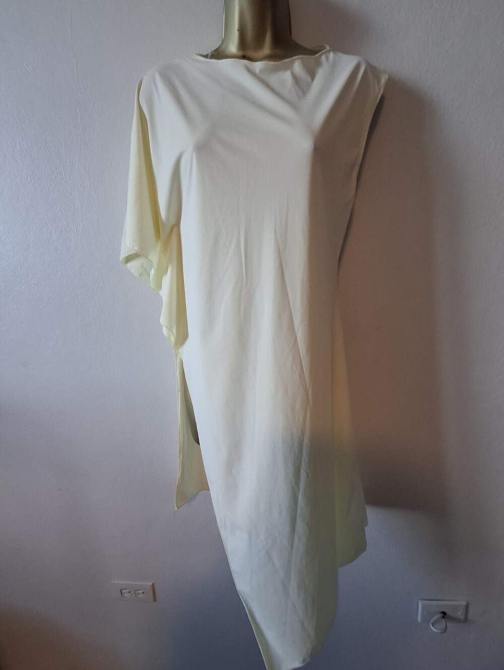 Women’s Butteryellow Asymmetric Drape Top